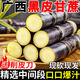 廣西黑皮甘蔗9斤新鮮榨汁削皮一級(jí)甘蔗現(xiàn)砍中段應(yīng)季柑蔗甜桿甘庶H 甄選3斤中段【帶削皮刀】