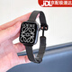 優(yōu)倫詩(shī)適用蘋(píng)果手表Apple iwatch S11/10表帶磁吸S9麥穗金屬腕帶蘋(píng)果s8/s7/S6/5/Ultra2女生se高級表帶女 黑色【金屬麥穗磁吸】 38/40/41/42表盤(pán)4~11代/se