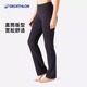 迪卡儂（DECATHLON）運(yùn)動(dòng)褲女褲春秋寬松大碼棉質(zhì)休閑褲修身直筒闊腿長(zhǎng)褲GYPWL 經(jīng)典款黑色(松緊腰頭無(wú)抽繩) L