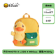B.Duck兒童節(jié)禮物幼兒園書包2-5歲兒童雙肩包女童減負(fù)玩偶小背包送禮 【森林綠】2-5歲鴨玩偶可拆卸