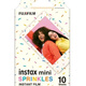 拍立得mini12/7+9/11/25/70/90/7c/se/liplay等通用3寸白邊相紙花邊膠卷 糖霜10張