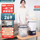 小鴨小型迷你分桶洗衣機(jī)便攜式嬰兒童衣服內(nèi)衣內(nèi)褲半自動(dòng)洗襪子神器 【一機(jī)二桶】2種洗滌模式|提桶即停|10分鐘速洗