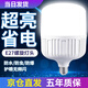 瑞豐年大功率燈泡螺口led節(jié)能家用E27超亮強光工地廠房車間照明燈200W 40W-E27螺口 白光