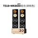 悠唐 T518落地音箱組合套裝HIFI發(fā)燒級(jí)功放機(jī)高音質(zhì)專業(yè)雙8英寸四單元三分頻落地箱音響 T518+MK8600PRO組合(鋼琴黑)