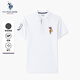 U.S. POLO ASSN.polo衫男商務(wù)休閑翻領(lǐng)t恤男短袖男士高端半袖上衣父親節禮物
