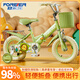 永久（FOREVER）兒童可折疊兒童自行車2-3-6-7-10歲男女孩單車寶寶可愛腳踏車 蜜蜂獅+98%裝+可折疊+ 車籃 +后座 12寸【適用身高80-105cm】