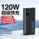 小米（MI）同款德國工藝充電寶50000毫安時(shí)超大容量雙向120W快充移動(dòng)電源 5萬(wàn)毫安版【快充+提速900%】?jì)?yōu)雅白