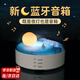 頑鍵俠月亮燈氛圍燈音箱小夜燈床頭燈藍(lán)牙音響桌面擺件生日禮物男女朋友 月光白【藍(lán)牙音箱+小夜燈】