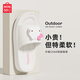 名創(chuàng)優(yōu)品（MINISO）玉桂狗踩屎感家居鞋女夏款室內(nèi)浴室厚底美樂蒂可愛涼拖鞋 凱蒂貓白 38-39 (250mm) 【適合37-38碼穿】