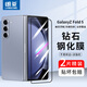 朗菱【2片】適用三星fold5/W24鋼化膜折疊屏GalaxyZFold5手機膜高清全屏覆蓋防摔指紋保護前膜-外屏膜
