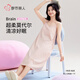都市麗人【7A抑菌自帶胸墊】女士吊帶睡裙女莫代爾春夏無袖寬松睡衣家居服