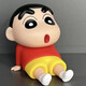 CTDOCKING懶人手機支架動(dòng)漫公仔手辦潮玩模型可愛(ài)禮物網(wǎng)紅桌面擺件 紅色小新-1個(gè)