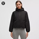 lululemon丨女士帶夾層連帽外套 LW4CEDS 黑色 M