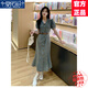 莫代爾設(shè)計(jì)感牛仔連衣裙2025夏季新款韓版遮肚子顯瘦感時(shí)尚薄款長(zhǎng)裙 牛仔裙 XL 125-135斤