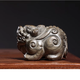 假一賠萬烏木金絲楠木陰沉木實木雕刻大號貔貅擺件文玩擺件