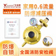 先鋒新國(guó)標(biāo)漏氣自鎖防爆減壓閥家用0.6加厚帶表液化氣罐煤氣閥低壓閥 先鋒牌新國(guó)標(biāo)單咀防爆B（帶表） 單閥門*1