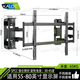 萬(wàn)佳?？迤娉∩炜s電視機(jī)掛架旋轉(zhuǎn)內(nèi)嵌掛墻支架NX100不擋插座TCL雷鳥(niǎo)海信華為索尼通用電視架不擋音響 NX80-貼墻3.1cm【55-80寸】承65KG
