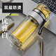 塔馳密司  TOUCH MISSTouch Miss茶水分離泡茶杯過濾雙層玻璃保溫杯辦公室喝水便攜杯子 優(yōu)雅白大號(hào)【雙層加厚 升級(jí)加長(zhǎng)