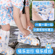 KUMBAZZ兒童鞋套加厚加長(cháng)雨鞋套防水腳套雨天防滑一次性雨靴 兒童款 5雙