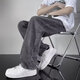 探鋒鳥(niǎo)（TANFENGNIAO）2025夏季煙灰色牛仔褲男士直筒寬松休閑長(cháng)褲廣州新塘鎮春秋季男褲 灰色 薄款 128-135斤 XL