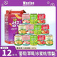 WONTAE吉韓源泰風(fēng)味果味飲料果汁飲品葡萄汁果肉飲料網(wǎng)紅飲料 10罐 混合口味*12罐【禮盒裝】