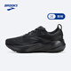布魯克斯（BROOKS）男子支撐跑鞋Glycerin GTS 甘油22 黑/黑/烏木(寬楦) 43 