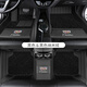 蘭鉑適用凱迪拉克CT5 CT6 XT5 XT6 XTS SRX XT4GT4汽車(chē)全包圍真皮腳墊 納帕皮【黑色】納米絨雙層款