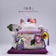 貓舍道樂(lè )堂本鋪牡丹大號招財貓擺件開(kāi)業(yè)禮物前臺入戶(hù)玄關(guān)柜子客廳裝飾高級感小眾 超大號(高23cm)