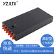 YZJLTX 光纖終端盒4芯8芯12芯光纖終端盒8口SCFCSTLC單模滿(mǎn)配熔接光端盒含尾纖法蘭盤(pán)機架式 FC12芯單模滿(mǎn)配含熔接尾纖法蘭