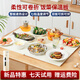 哈王折疊暖菜板熱菜板飯菜保溫板柔性可卷折加熱菜板家用飯桌加熱墊熱菜神器 升級雙板拼接暖菜板【61*81.2 CM】