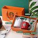 星巴克（Starbucks）水杯杯子生日禮物高端伴手禮盒中秋節禮物中考勵志禮品畢學(xué)紀念 星巴克圣誕紅銅章香氛禮盒