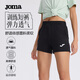 JOMA運動(dòng)短褲女2025夏季外穿輕薄透氣速干針織高彈跑步健身訓練排球褲 黑色 L