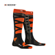 X-SOCKS襪子控制者男女專(zhuān)業(yè)運動(dòng)滑雪襪長(cháng)筒襪保暖壓縮襪足球 混合煤灰/極限黃 39-41