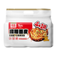 阿寬紅油面皮五包裝 非油炸方便面 袋裝泡面干拌面麻辣味 105g*5袋