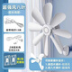 揚(yáng)子壁扇壁掛式廚房小風(fēng)扇家用衛(wèi)生間廁所宿舍迷你小型掛壁電風(fēng)扇免打孔掛墻 八葉壁扇+2米延長線 無規(guī)格