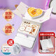 佳禮怡個化妝品全套彩妝套裝口紅禮盒生日情人節(jié)禮物送女生女朋友老婆 花意愛口紅彩妝化妝鏡禮盒