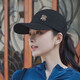 梵美琳帽子男女四季速干防曬遮陽(yáng)帽跑步透氣鴨舌帽時(shí)尚百搭棒球帽 黑色 均碼 可調(diào)節(jié)（54—60c）