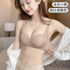 多情貓（DUOQINGMAO）內衣女士聚攏調整型收副乳防下垂無(wú)鋼圈秋冬薄款性感無(wú)痕文胸罩 淺咖啡單件【提拉收副乳2cm】 L （36AB杯/105-120斤）