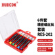 羅賓漢（RUBICON）精密螺絲套裝十字一字梅花螺絲刀6件套 RES-202