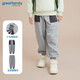 歌瑞家（greatfamily）兒童褲子2025春季新款男中大童裝衛褲長(cháng)褲運動(dòng)褲休閑褲A類(lèi)樂(lè )友 花灰色 130 【6-7歲】