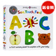 現(xiàn)貨  觸摸書字母 英文原版 See Touch Feel ABC 單詞學(xué)習(xí)書籍 幼兒英語(yǔ)啟蒙紙板書字母圖書認(rèn)知能力啟蒙Roger Priddy
