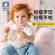 little tiny小怪獸嬰兒吸管杯兒童水杯寶寶奶瓶喝奶學(xué)飲杯6個(gè)月以上1一3-6歲 小怪獸-粉 210ml 【防噴易吸設(shè)計(jì)】