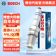 博世（BOSCH）汽車火花塞雙鉑金火花塞5523四支裝適配奧迪A1/A3/A4L/Q2/Q3等 1.4T 四支裝
