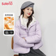 班尼路（Baleno）寬松短款立領(lǐng)面包服棉服女2025年春秋簡(jiǎn)約時(shí)尚保暖休閑風(fēng)穿搭外套
