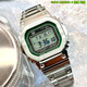 CASIO卡西歐40周年限定 GSHOCK太陽(yáng)能電波藍(lán)牙金屬方塊手表男GMW-B5000 GMW-B5000D-3小綠圈國(guó)際版