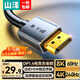 山澤DP線1.4版8K高清4K240Hz 2K240/165HzDisplayPort電腦游戲電競(jìng)顯示器視頻線兼容DP1.2 DP1.4版【8K合金款】 2米