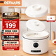 CHUWU德國陶瓷電飯煲家用3-4個(gè)人0涂層全陶瓷內膽電飯煲小型電飯鍋無(wú)涂層智能電飯煲可預約定時(shí)煲仔飯 【智能定時(shí)款-3L】純陶瓷內膽
