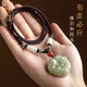 郎凱丹頓和田玉貔貅吊墜男女款本命年招財(cái)轉(zhuǎn)運(yùn)掛件玉墜玉佩護(hù)身符項(xiàng)鏈 和田玉貔貅吊墜【高端翡翠掛繩】