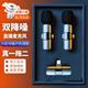 頑鍵俠適用小米領(lǐng)夾麥克風(fēng)直播手機拍攝視頻錄音麥無(wú)線(xiàn)領(lǐng)夾麥克風(fēng)適用華為蘋(píng)果戶(hù)外無(wú)線(xiàn)領(lǐng)夾麥克風(fēng) 一拖二（iPhone)