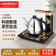 金灶（KAMJOVE）全智能自動(dòng)上水電熱水壺 茶臺(tái)燒水壺 電茶爐 帶上水整套茶具 K7桶裝水版（配抽水管）900ml